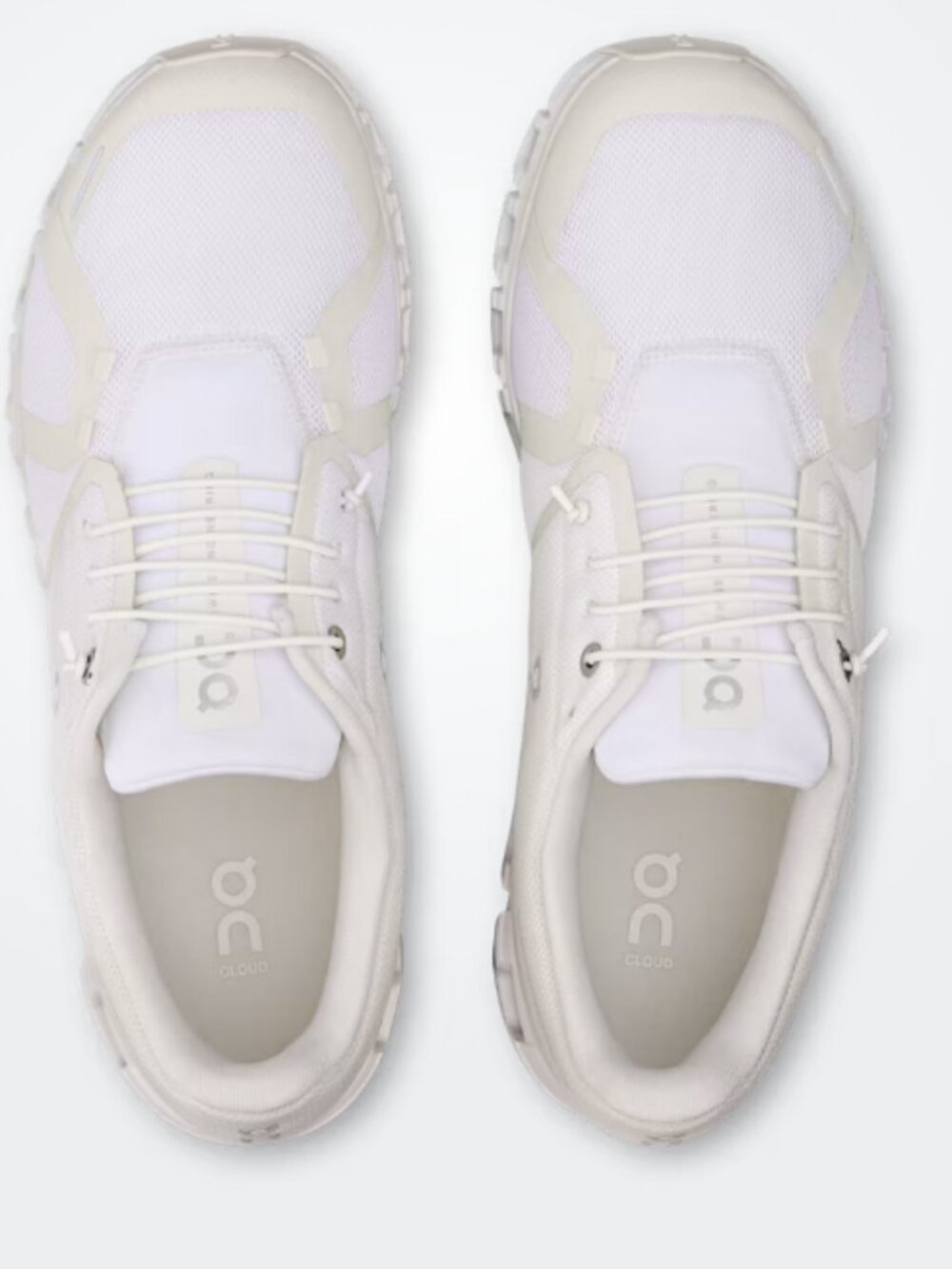 On Running Men's White Cream Athletic Cloud 6 Size M8.5